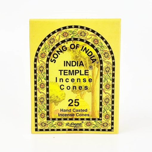 Song Of India-India Temple Incense Cones Master Image
