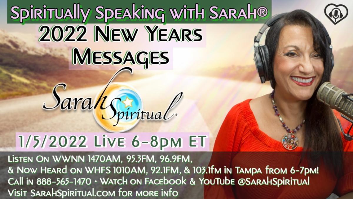 New Year's Messages With SarahSpiritual Master Image