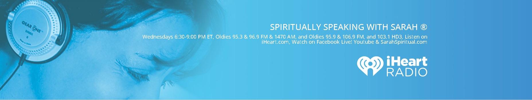 SarahSpiritual Radio Show Times master image