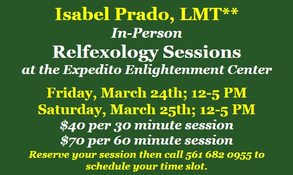 Isabel Prado Reflexology Sessions Master Image